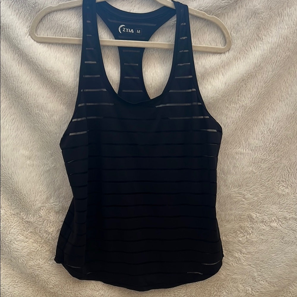 ZYIA Women's Black Tank Top